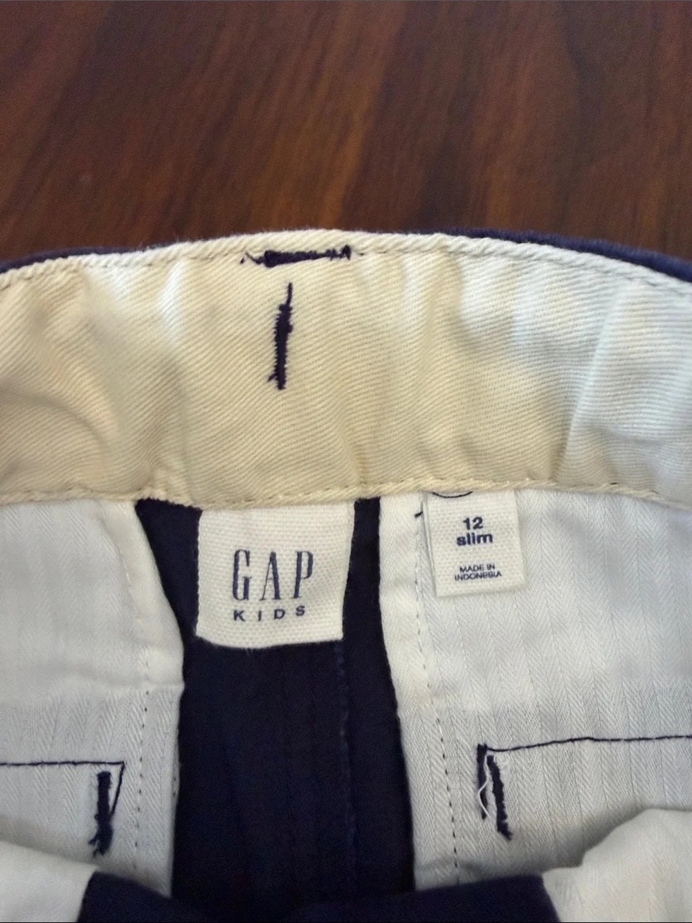 Gap kids Navy Chino Pants - Classic Slim Fit